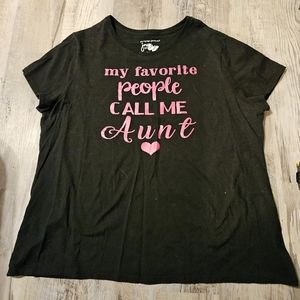 NWOT Aunt T-Shirt Plus 3X